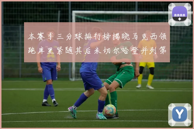 本赛季三分球排行榜揭晓马克西领跑库里紧随其后米切尔哈登并列第四